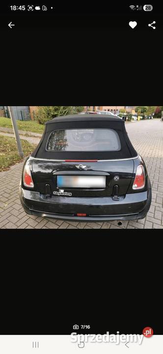 Mini Cooper Cabrio Szczytno