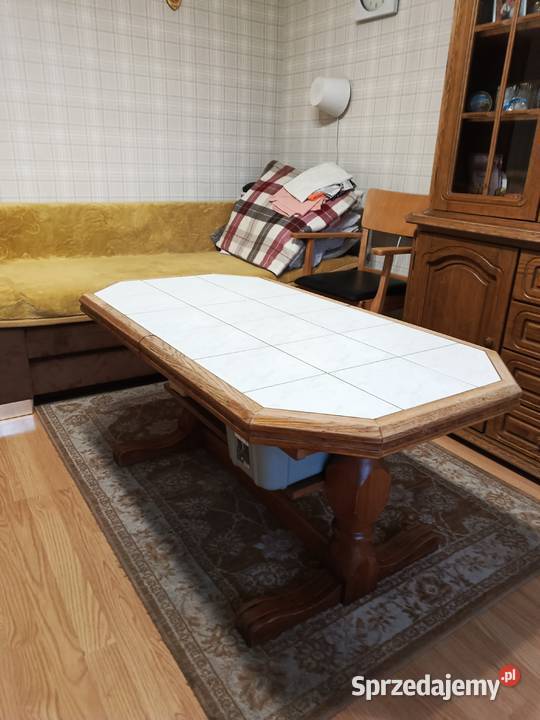 Solidnie dębowe meble