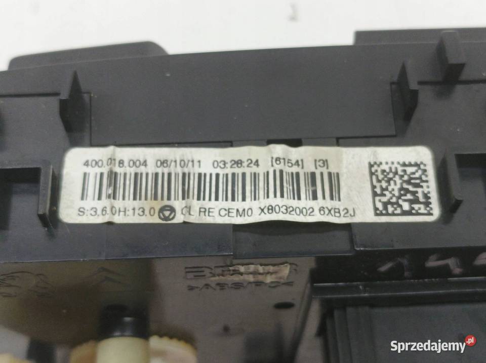 PANEL NAWIEWU Citroen C3 II 20092016 osobowe