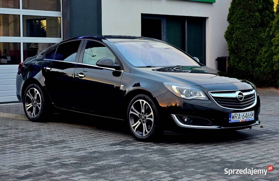 Opel Insignia 2015r benzyna 20 Turbo 250 koni poduszka powietrzna