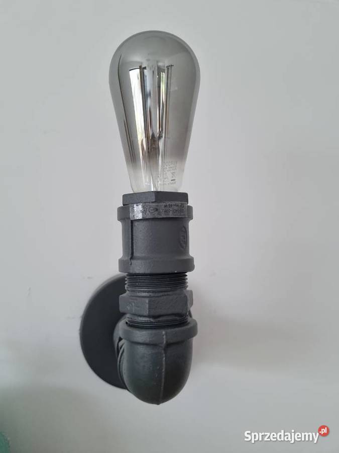 lampki nocne w stylu industrialnym