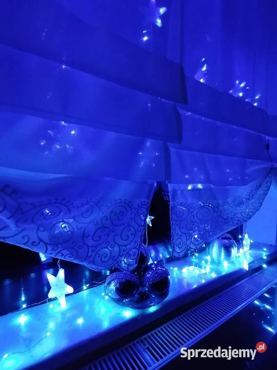 Roleta rzymska z haftemPanelFirana biały Szczerbice sprzedam