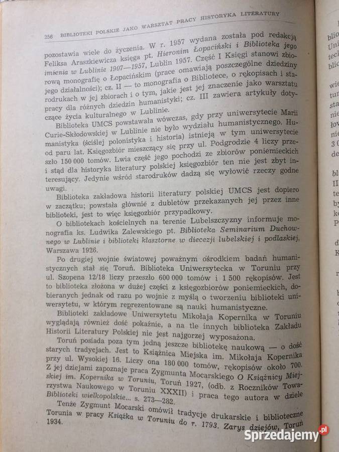 3765 Warsztat Bibliograficzny Historyka Antykwariat Szczecin