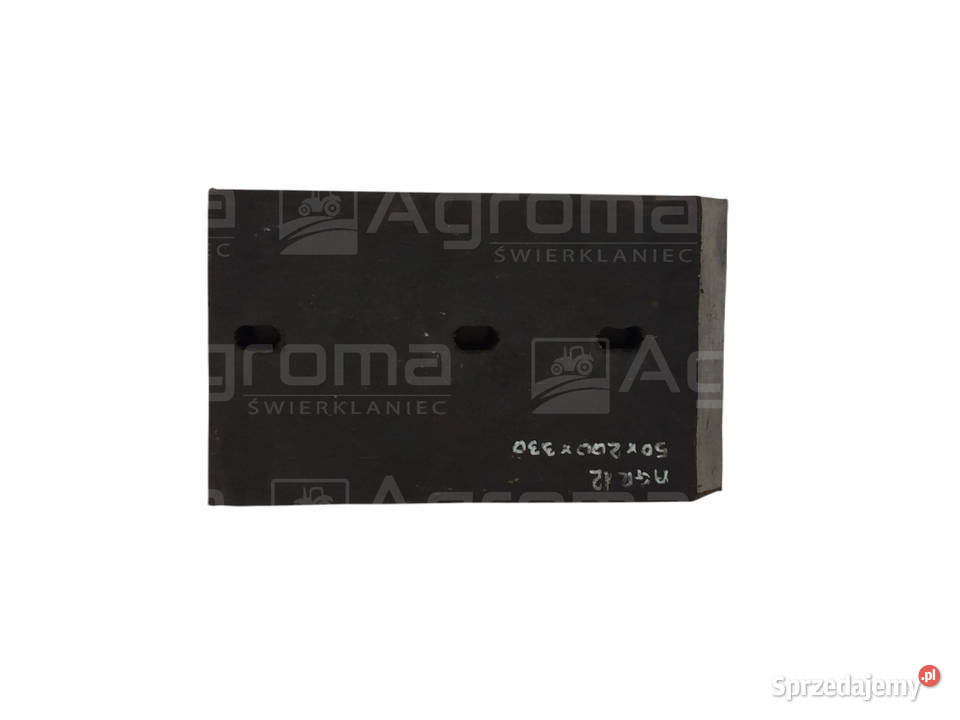 Zestaw lemieszy gumowych do pługa PU1700 Części i osprzęt rolniczy Świerklaniec