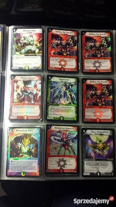 Unikatowe karty DUEL MASTERS Warszawa sprzedam