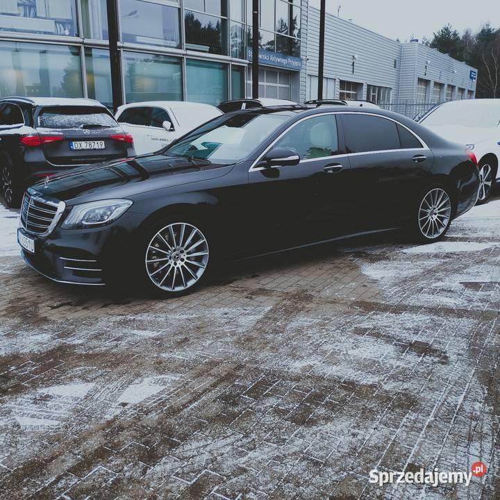 Mercedes S klasa 400 diesel 4matic salon Polska nieuszkodzony Leszno sprzedam