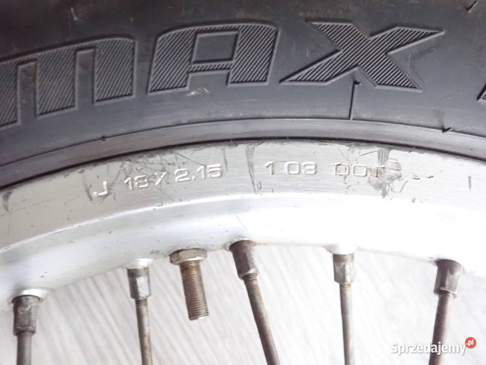 Koło Tył DID 18 x 215 KTM 125 Exc 200 Sx 250 Sxf Strzelce Krajeńskie