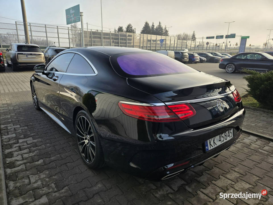 Mercedes S 400 4Matic Coupe Distronic noktowizor łopatki zmiany biegów Mercedes-Benz Węgrzce