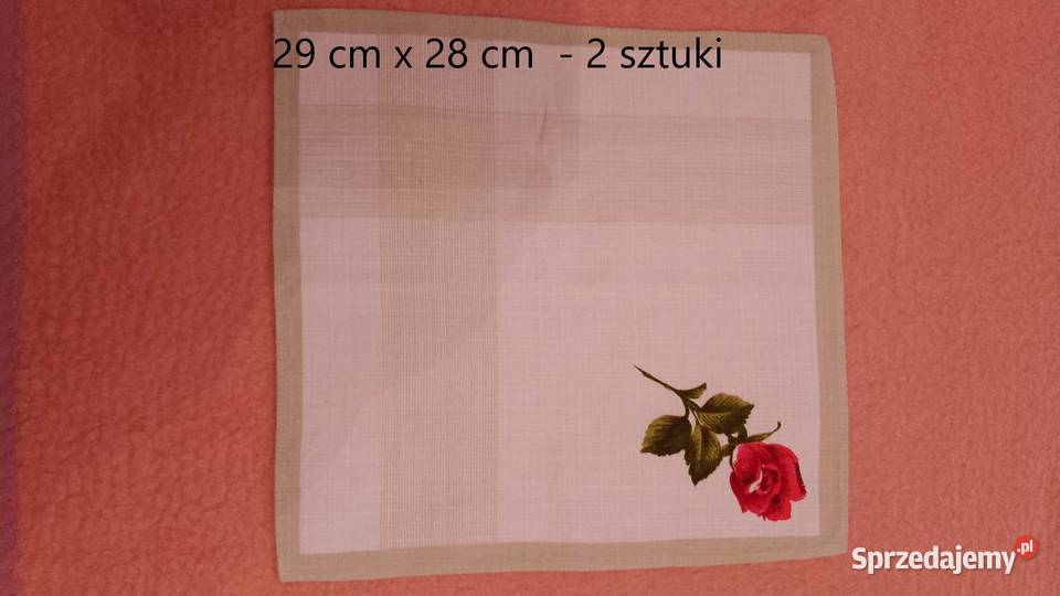 Stare lniane serwetki Częstochowa