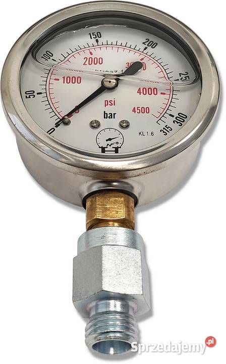 Przyłącze Złącze MANOMETRU 63mm AB GW 14 GZ 12 Pozostałe Solec Kujawski