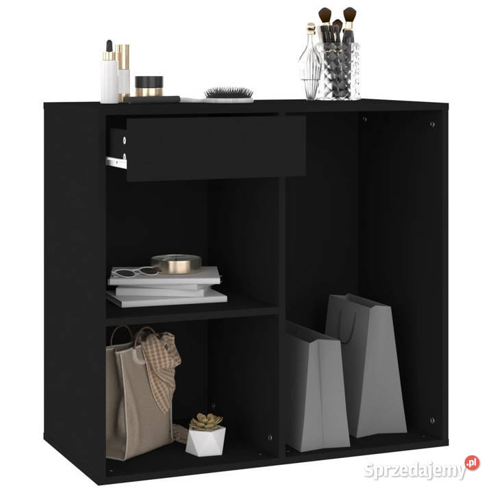 Szafka na kosmetyki czarna 80x40x75 WM808838 Warszawa