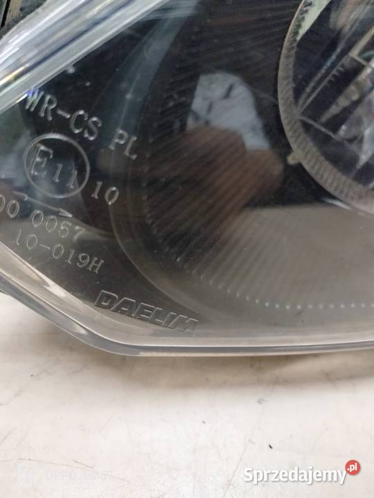 Daelim Roadwin VJF 225 przednie lampy Łubno