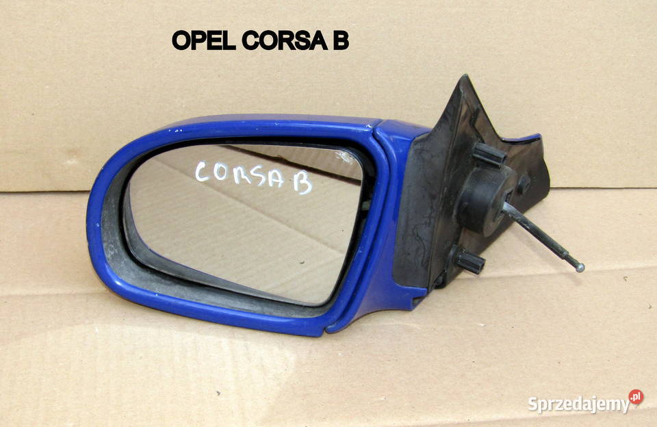 LUSTERKO ZEWNĘTRZNE LEWE OPEL CORSA B Mysłaków