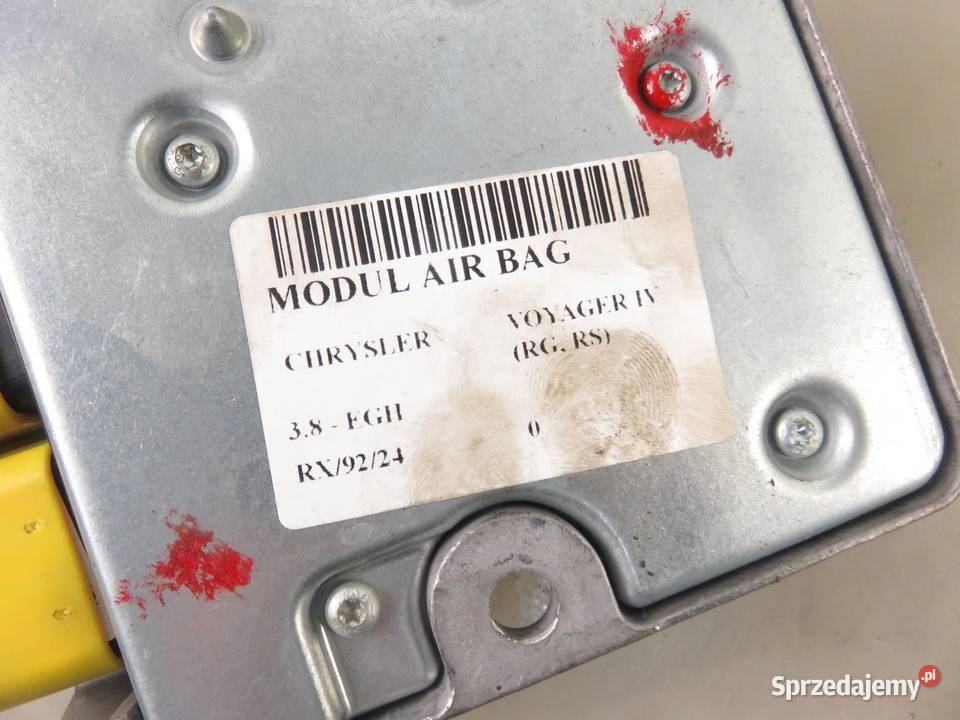 MODUŁ AIRBAG CHRYSLER VOYAGER IV RG RS małopolskie