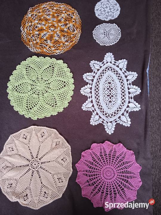 Serwetki szydełkowe ręcznie robione Kraków