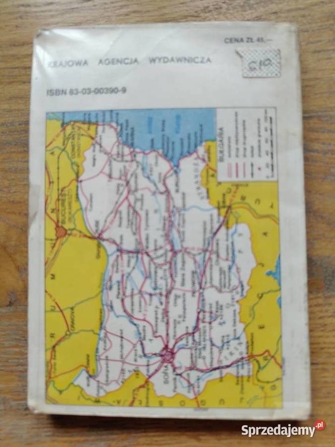 Bułgaria HJanowski KAW Mapy i przewodniki Kraków