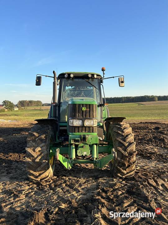 John deere 6520 Premium z wom Kabina podlaskie Gołasze Mościckie