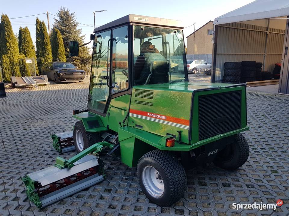 RANSOMES ENGLAND KOSIARKA WRZECIONOWA 35 m nieuszkodzony Ogrodnictwo i sadownictwo Wały A