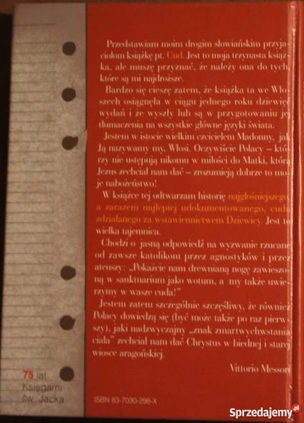 CUD MESSORI VITTORIO Nowy Sącz