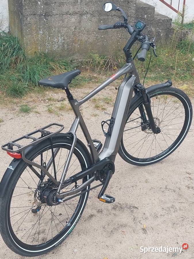 Rower meski elektryczny Yamaha pasek niski warmińsko-mazurskie Iława