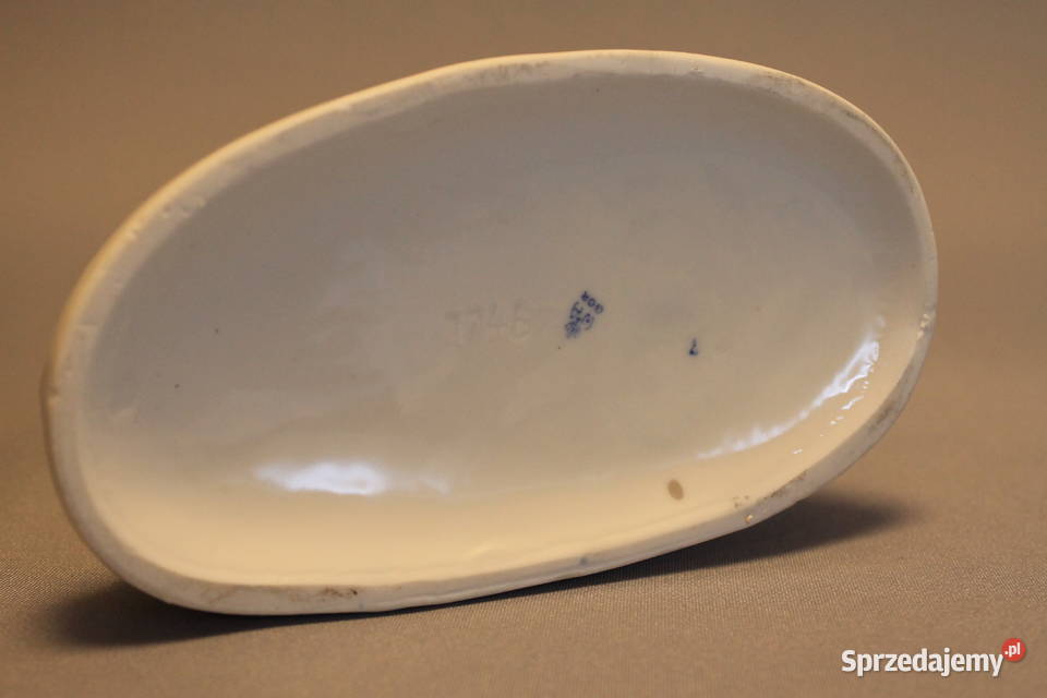 Wagner Apel Porzellan figura Rybak Turyngia Porcelana i szkło Dobrzany