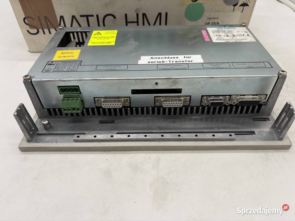 Siemens 6AV35251EA010AX0 HMI Panel Biznes i Przemysł Warszawa