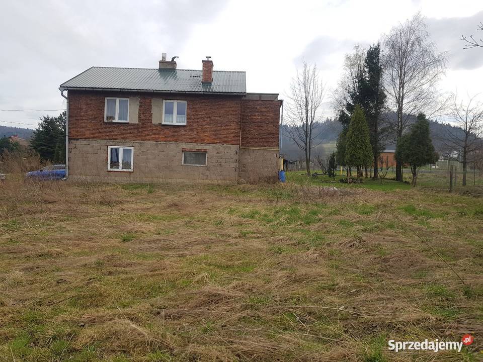 Dom jednorodzinny w Inwałdzie Gotowy do ogródek małopolskie Inwałd