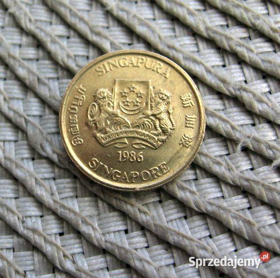 Singapur 5 Cent 1986r Kalisz