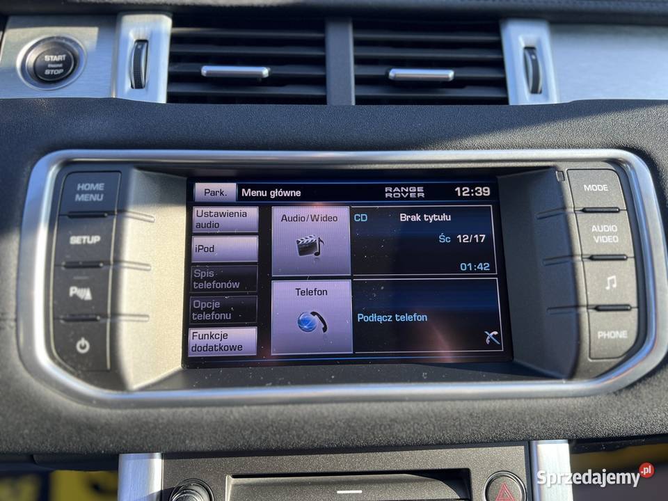 Land Rover Range Rover Evoque 2013 tempomat