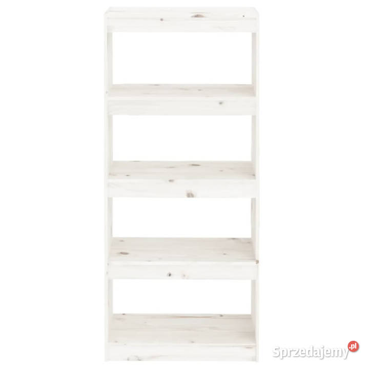 Regał na książkiprzegroda biały 60x30x1355 sprzedam