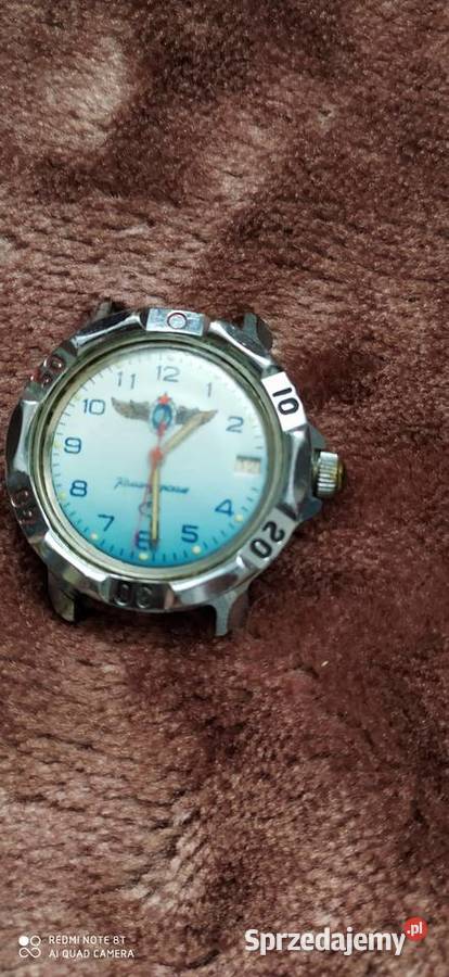 zegarek ruski mechanizm chodzi wodoodporny Poznań