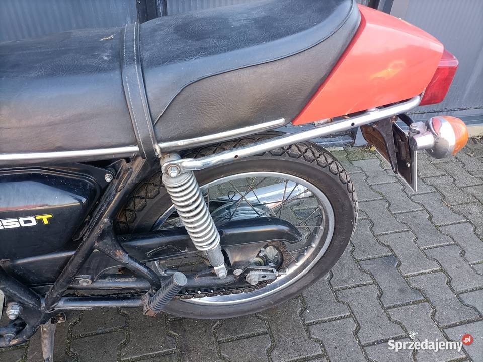 Honda CJ 250 zarejestrowana kujawsko-pomorskie Padniewko