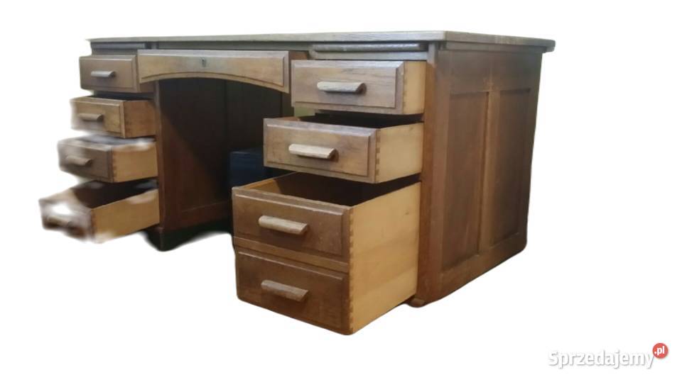 biurko kolekcjonerskie drewnosolidne 78cm Wrocław