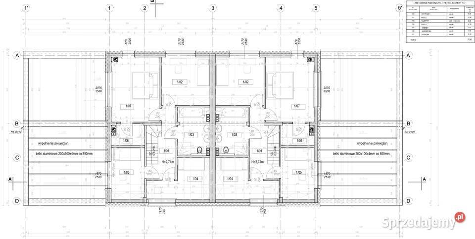 Dom w zabudowie bliźniaczej pow13496m2 Zdziarska