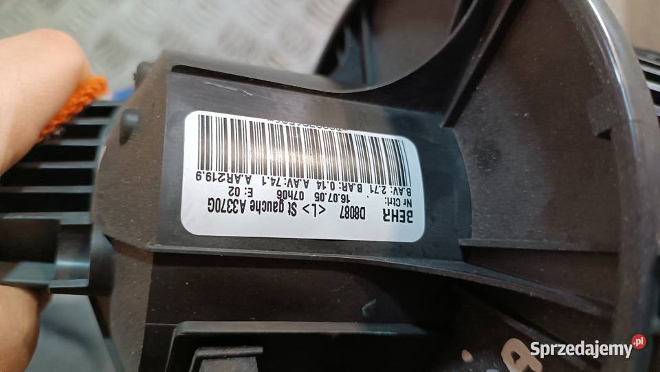Dmuchawa nawiewu wentylator Opel Zafira B Radłów