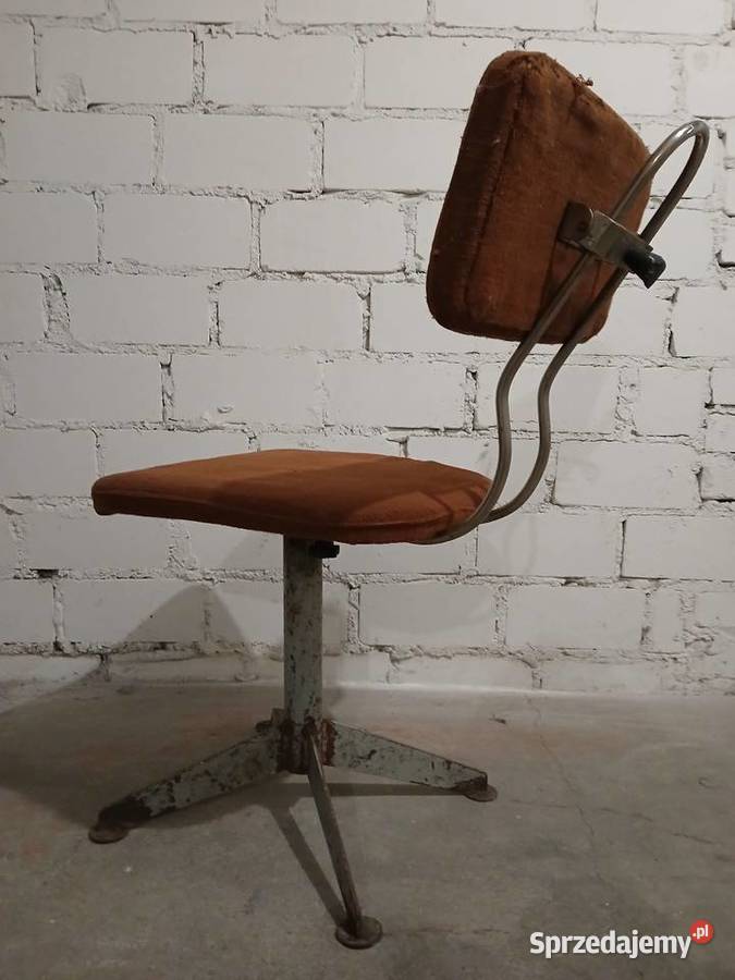 Krzesło obrotowe PRL Łódź