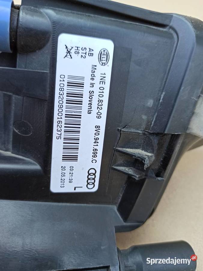 AUDI A3 8V HALOGEN LEWY PRZÓD 8V0941699C lubuskie Trzciel sprzedam