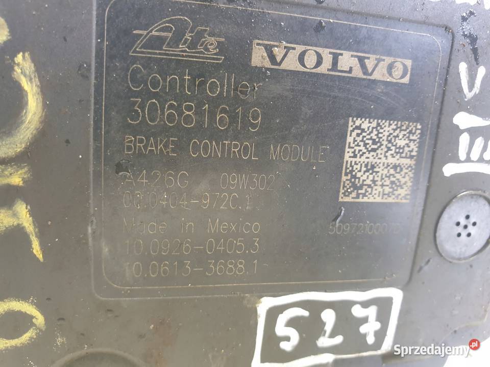 Volvo V70 III S80 II POMPA ABS hamulcowa osobowe Rudka