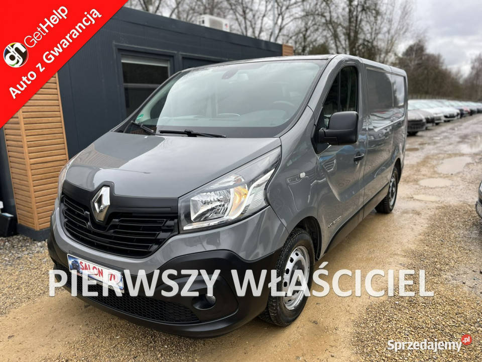 Renault Trafic 16 1wł Klima Navi GPS Webasto manualna