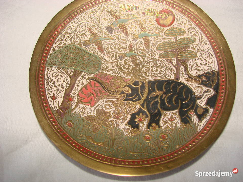 orientalne talerzyki dekoracyjne