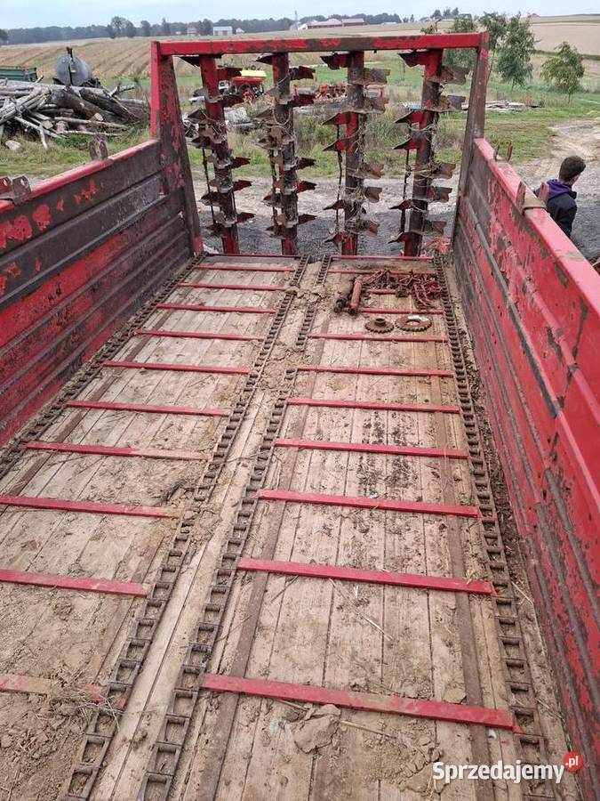 Rozrzutnik obornika rozsiewacz wapna 12 ton