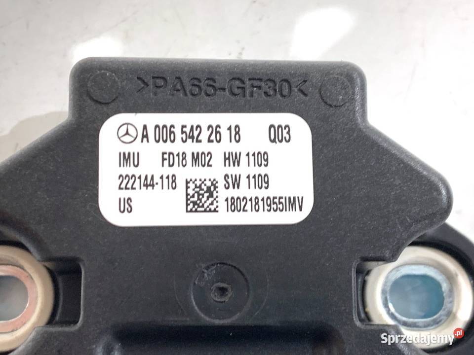 CZUJNIK ESP MERCEDES GLE A0065422618 SUV 1518 Układ ABS i ESP