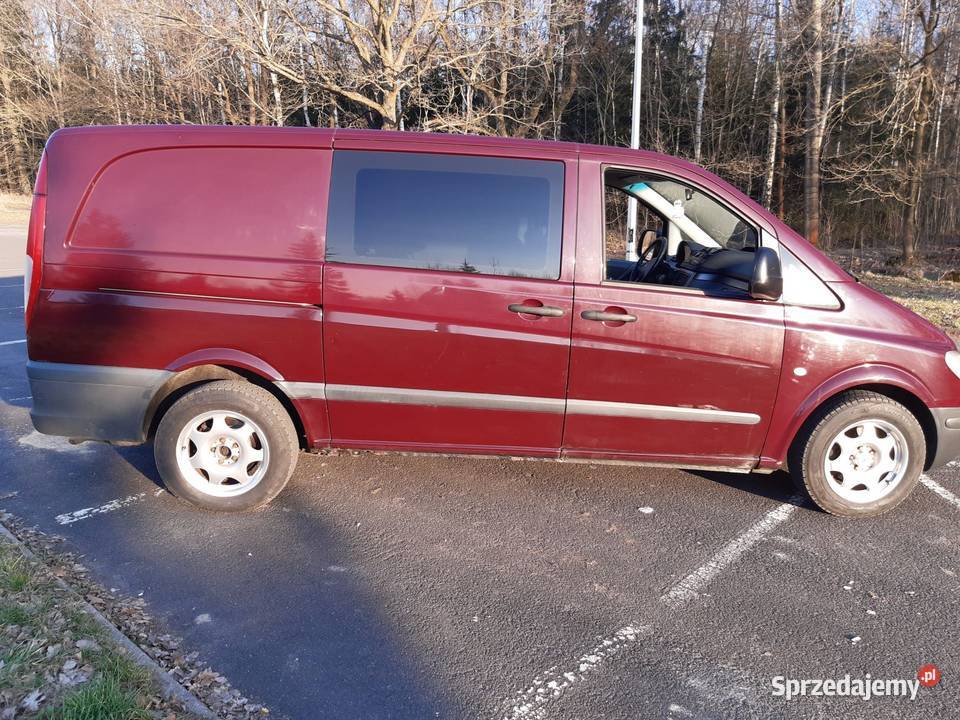 Mercede Vito 639 115 bordowy dolnośląskie Bogatynia