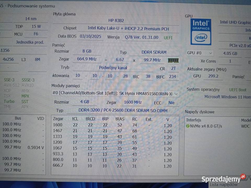 Laptop HP Intel Core i7 ładny stan Inowrocław sprzedam