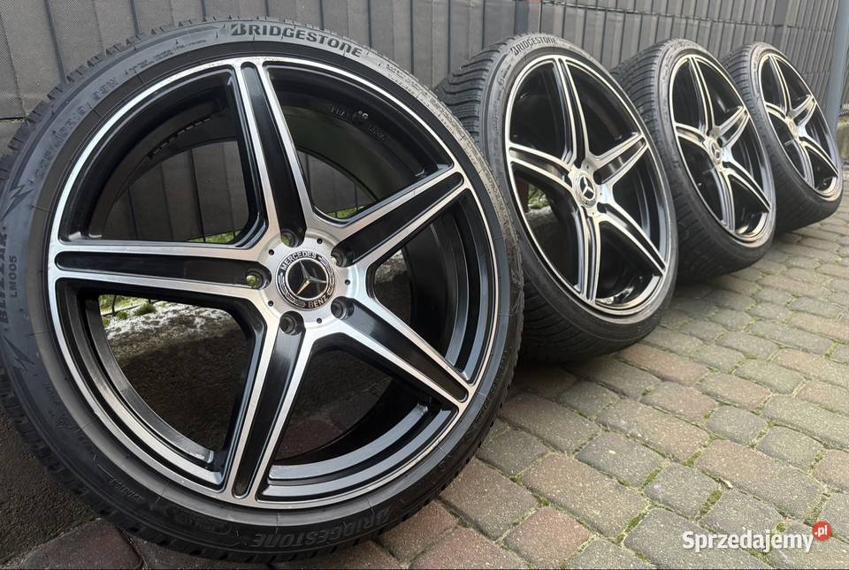 Zimowe 19 Mercedes w205 felgi koła 5x112 ET45 Lubasz
