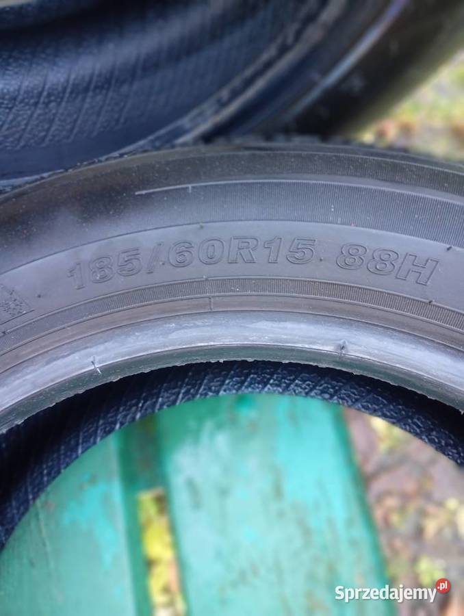 Sprzedam używane opony wielosezonowe 185x60x15 dolnośląskie Wrocław