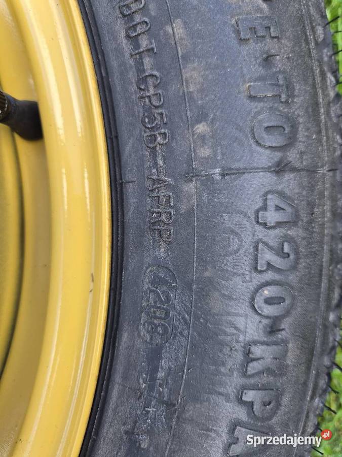 fabryczny zestaw koło dojazdowe 17 lewarek korba Jarosław sprzedam