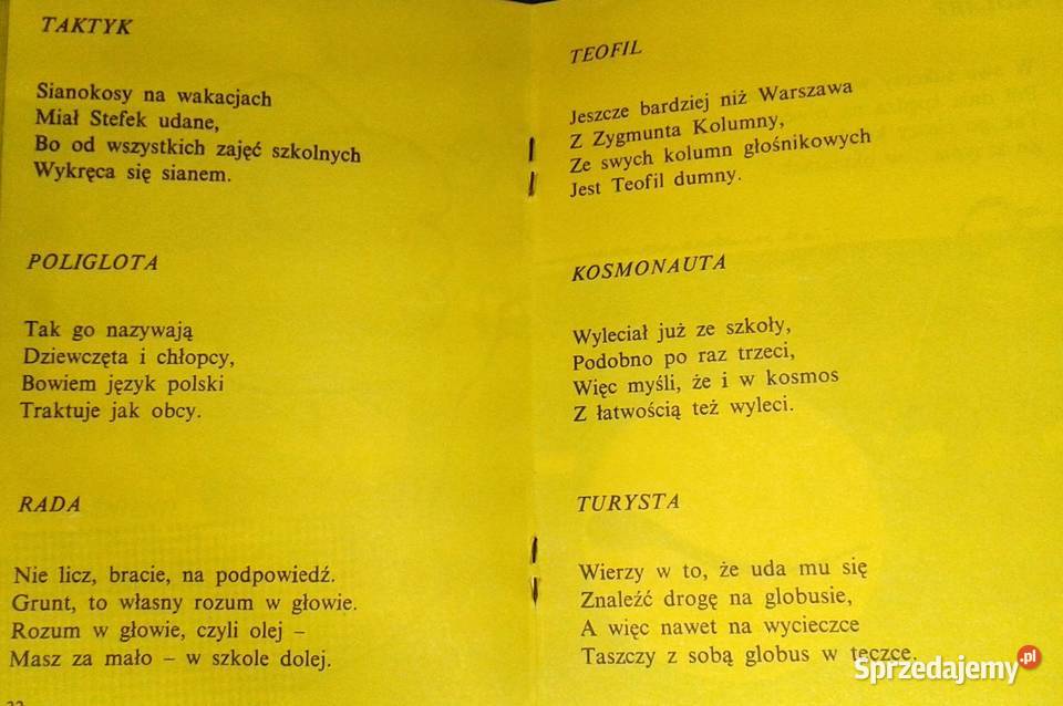 Kram z wierszykami Igor Sikirycki Chełm