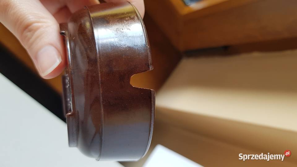 Stara sygnowana bakelitowa popielniczka bakelit