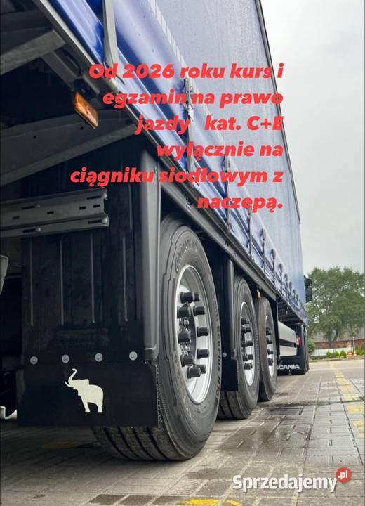 Kurs prawa jazdy kategorii CE Oborniki wielkopolskie